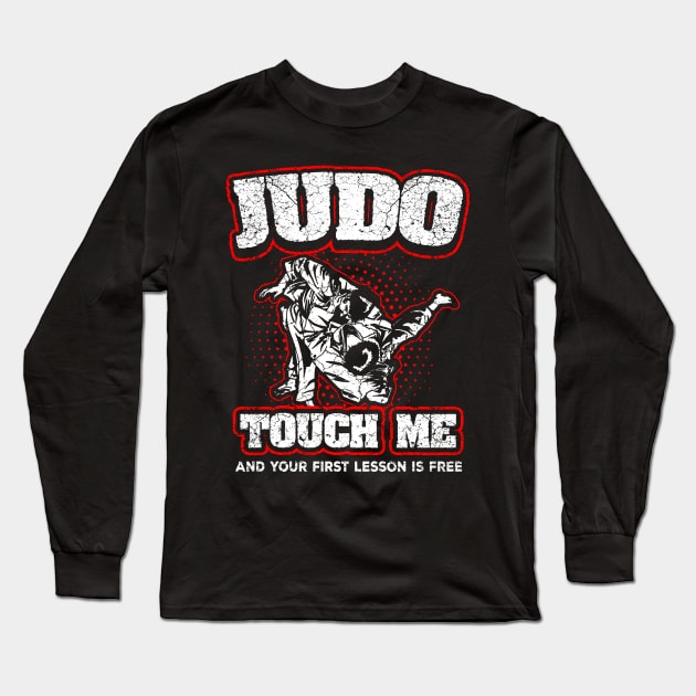 Funny Judo Long Sleeve T-Shirt by Mila46